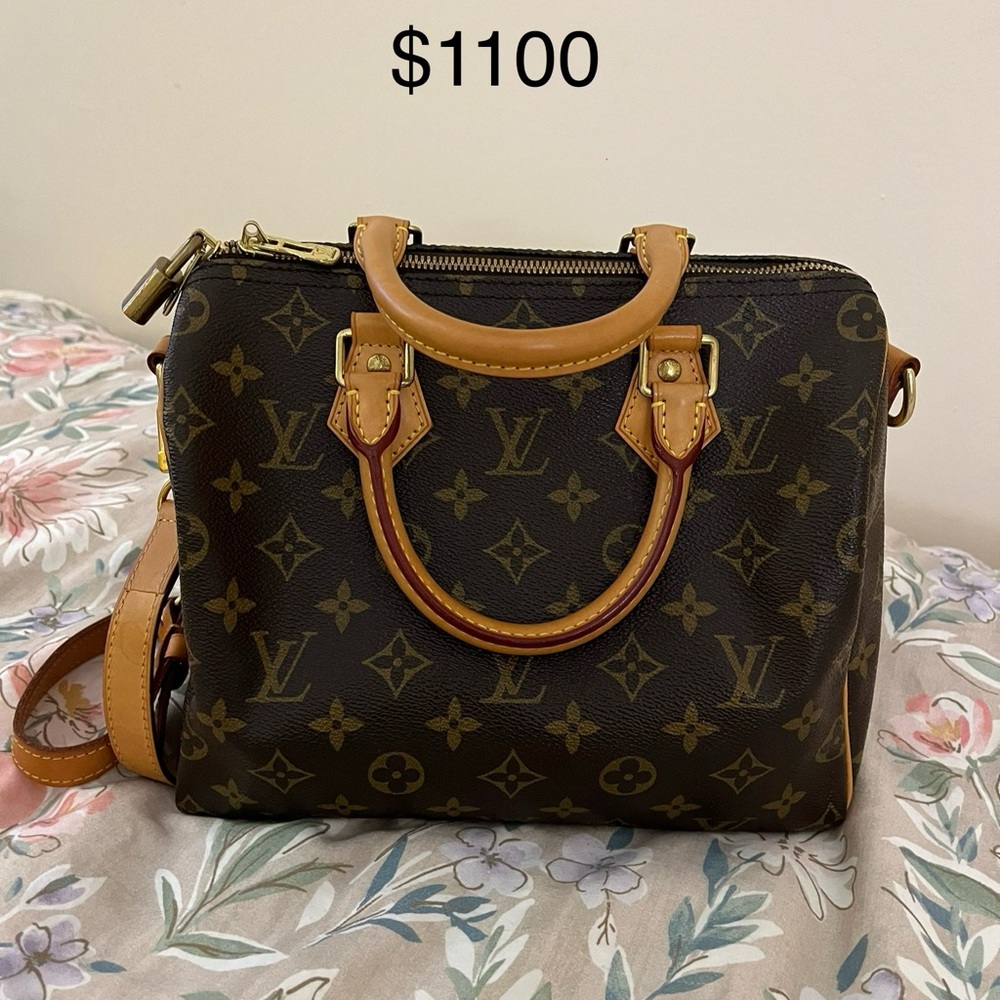 Louis Vuitton Dark Brown Monogram Satchel